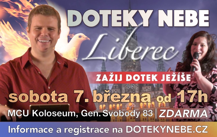 Doteky nebe v Liberci