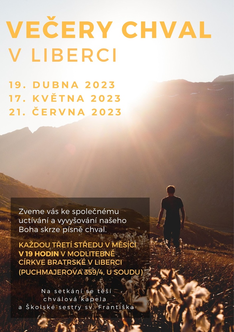 Večery chval v Liberci